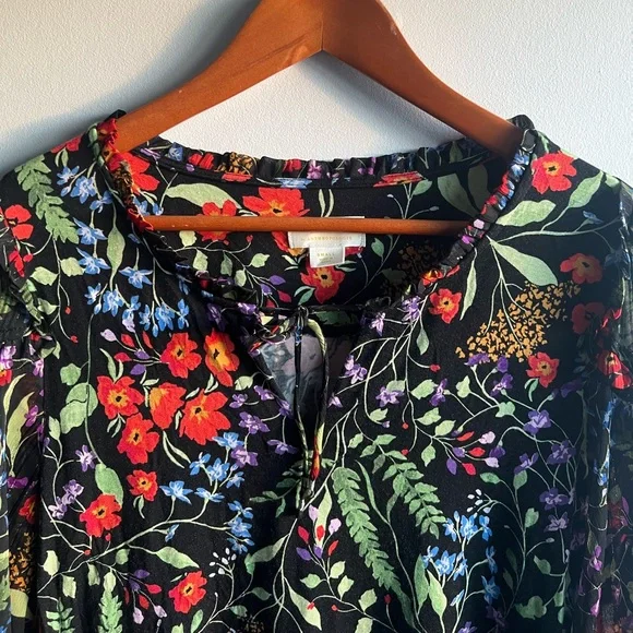 Anthropologie Maeve Floral Top - Picture 8 of 12